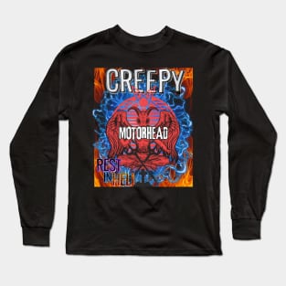 Rest In Hell Motorhead Long Sleeve T-Shirt